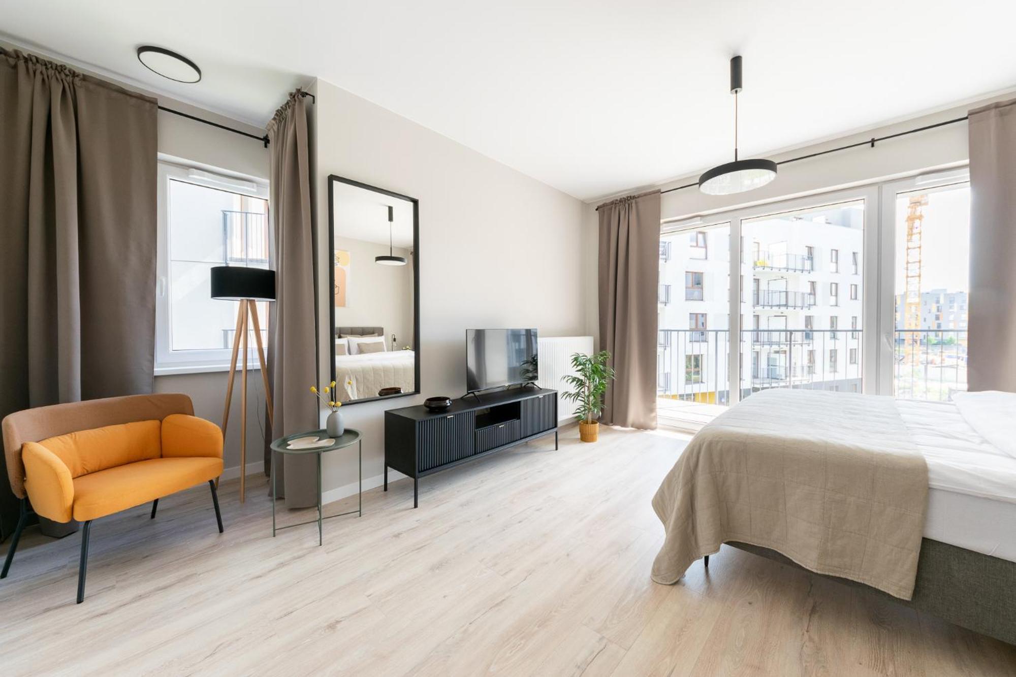 Platinum Apartments Warschau Exterior foto